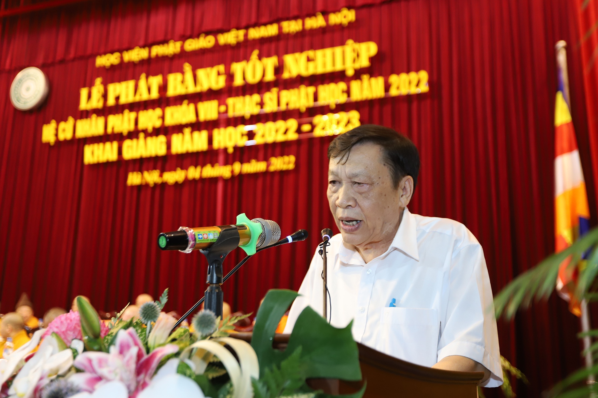 Lễ khai giảng đặc biệt tại ngôi trường có nhiều nhà sư theo học nhất Việt Nam - Ảnh 5.