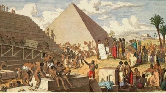 Làm cách nào người Ai Cập cổ di chuyển hàng tấn đá xây kim tự tháp?  - Ảnh 3.