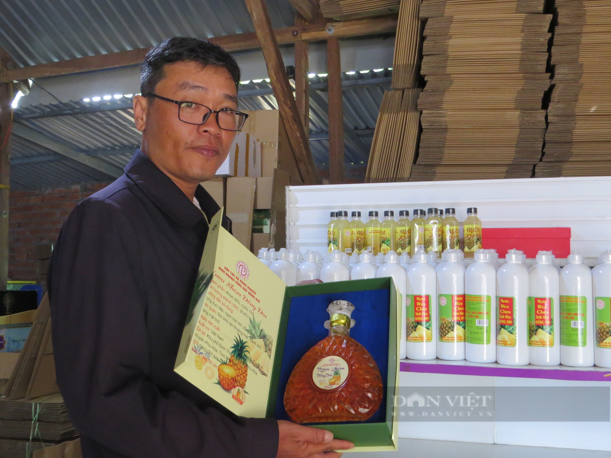 Nông dân Việt Nam xuất sắc làm sản phẩm OCOP từ cây khóm ở Phú Yên - Ảnh 4.