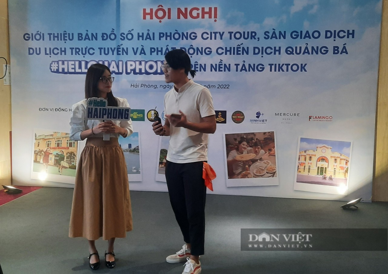 Sở Du lịch Hải Phòng: Giới thiệu bản đồ số Hải Phòng City Tour và ra mắt kênh TikTok - Ảnh 2.