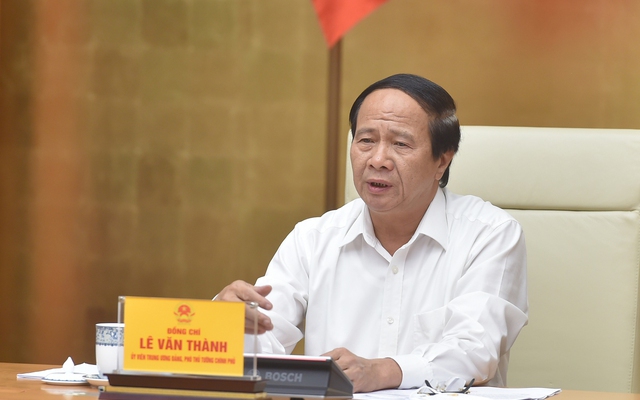 Phó Thủ tướng Lê Văn Thành đảm nhận thêm nhiệm vụ 
