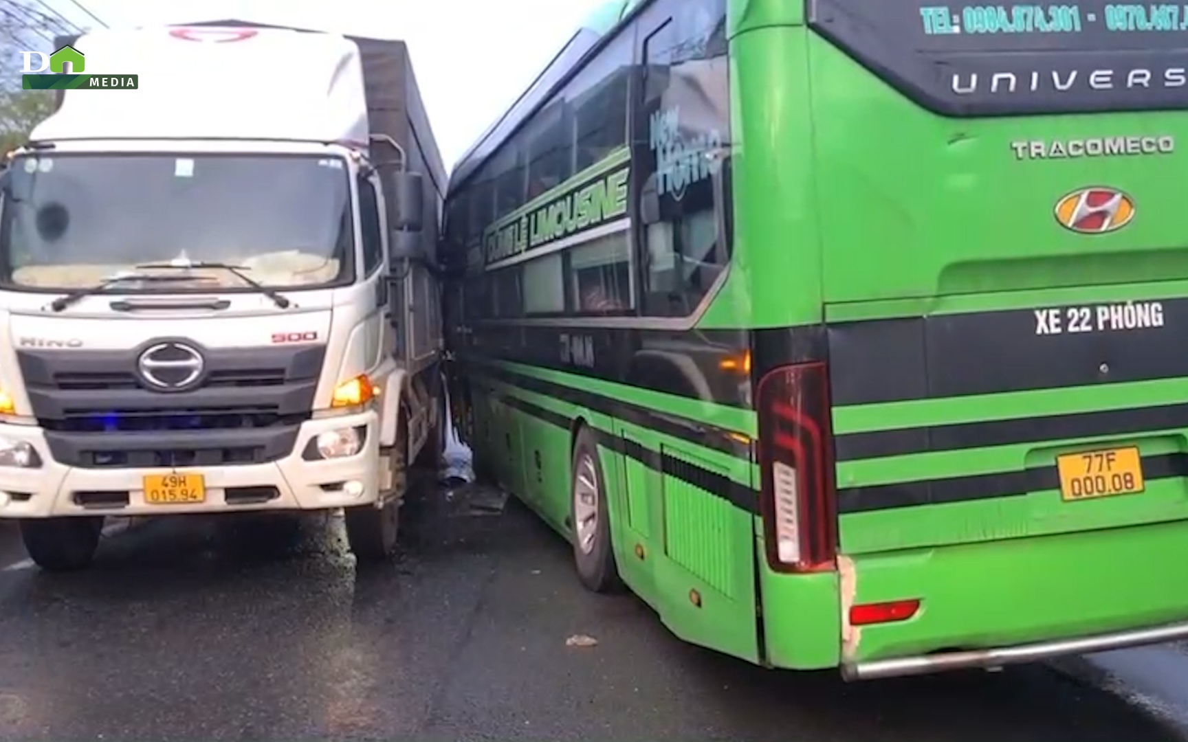 Video: Hiện trường vụ tai nạn liên hoàn khiến 4 người thương vong ở Đồng Nai 