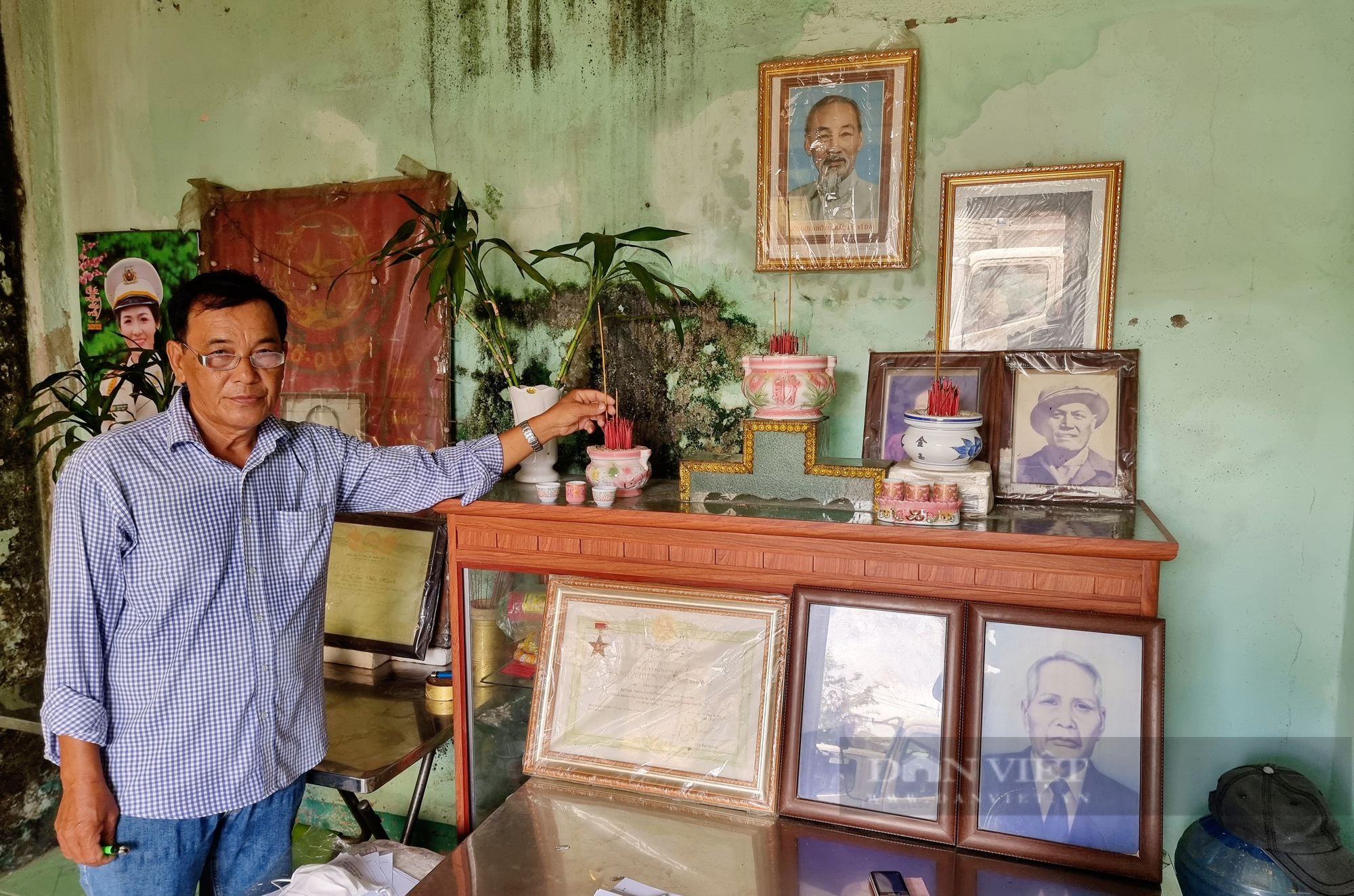 Cà Mau: Đại tá về hưu mất nơi thờ tự Mẹ Việt Nam Anh Hùng - Ảnh 1.