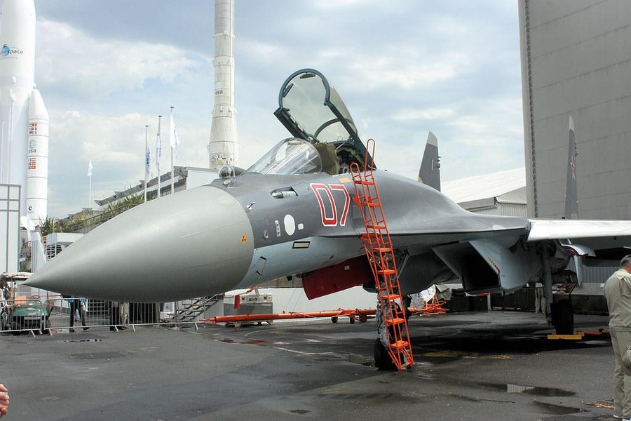 Tiết lộ những cải tiến đặc biệt trên tiêm kích Su-35SM nâng cấp của Nga - Ảnh 1.