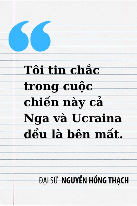 Đại sứ Nguyễn Hồng Thạch: Hòa bình không chỉ là sự chắt chiu mà còn phải khôn khéo - Ảnh 2.