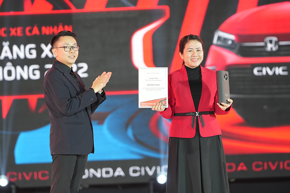 Honda Civic nhận Giải thưởng “Vô lăng Xe phổ thông 2022” tại Car Choice Awards - Ảnh 2.