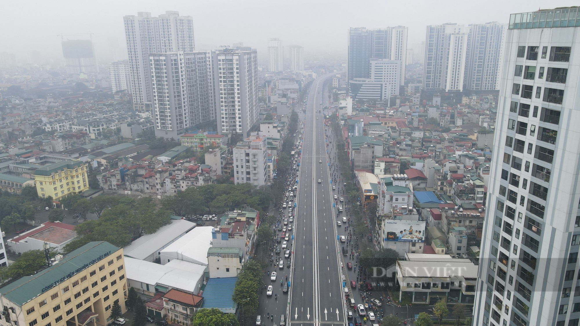 Tuyến đường vành đai trên cao gần 10.000 tỷ ở Hà Nội chính thức thông xe - Ảnh 6.