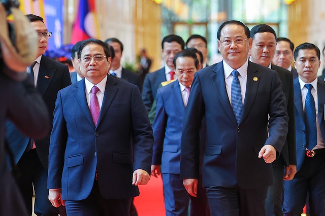 Thủ tướng Phạm Minh Chính thăm Lào: Tạo xung lực mới trong quan hệ hai nước - Ảnh 1.