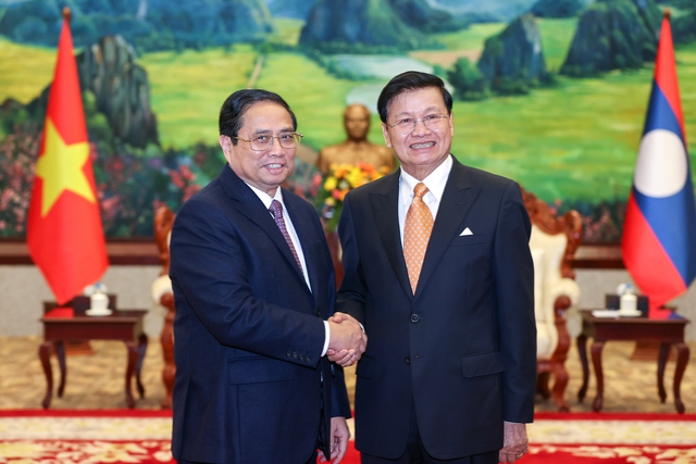 Thủ tướng Phạm Minh Chính thăm Lào: Tạo xung lực mới trong quan hệ hai nước - Ảnh 2.