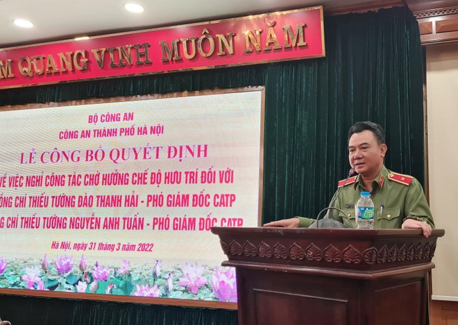 Thiếu tướng Nguyễn Anh Tuấn, nguyên Phó Giám đốc Công an Hà Nội bị khai trừ khỏi Đảng - Ảnh 1.