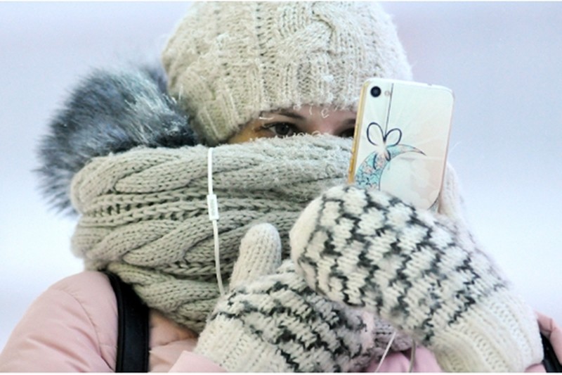 Gu thời trang&quot; của người Nga khi trời lạnh -50 độ C - Ảnh 1.