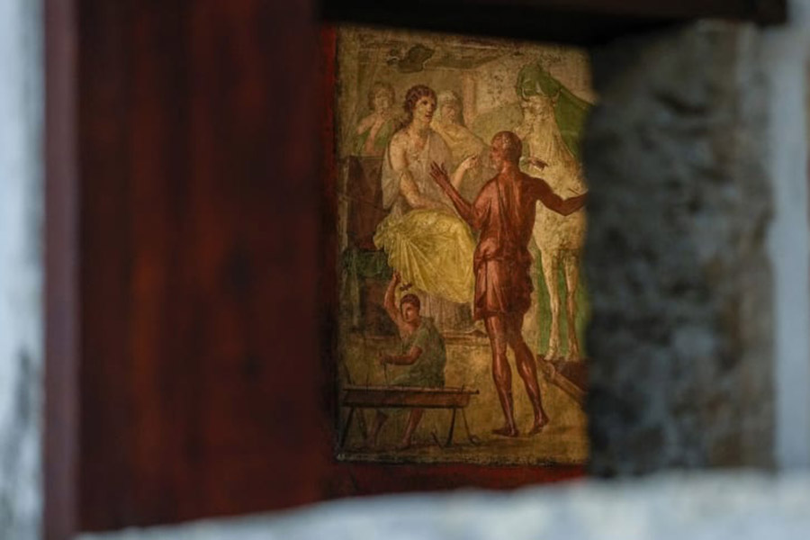 Italia: Ngôi nhà của Erotic Art (nghệ thuật ái ân) đặc biệt là điểm nhấn du lịch Pompeii 2023 - Ảnh 3.