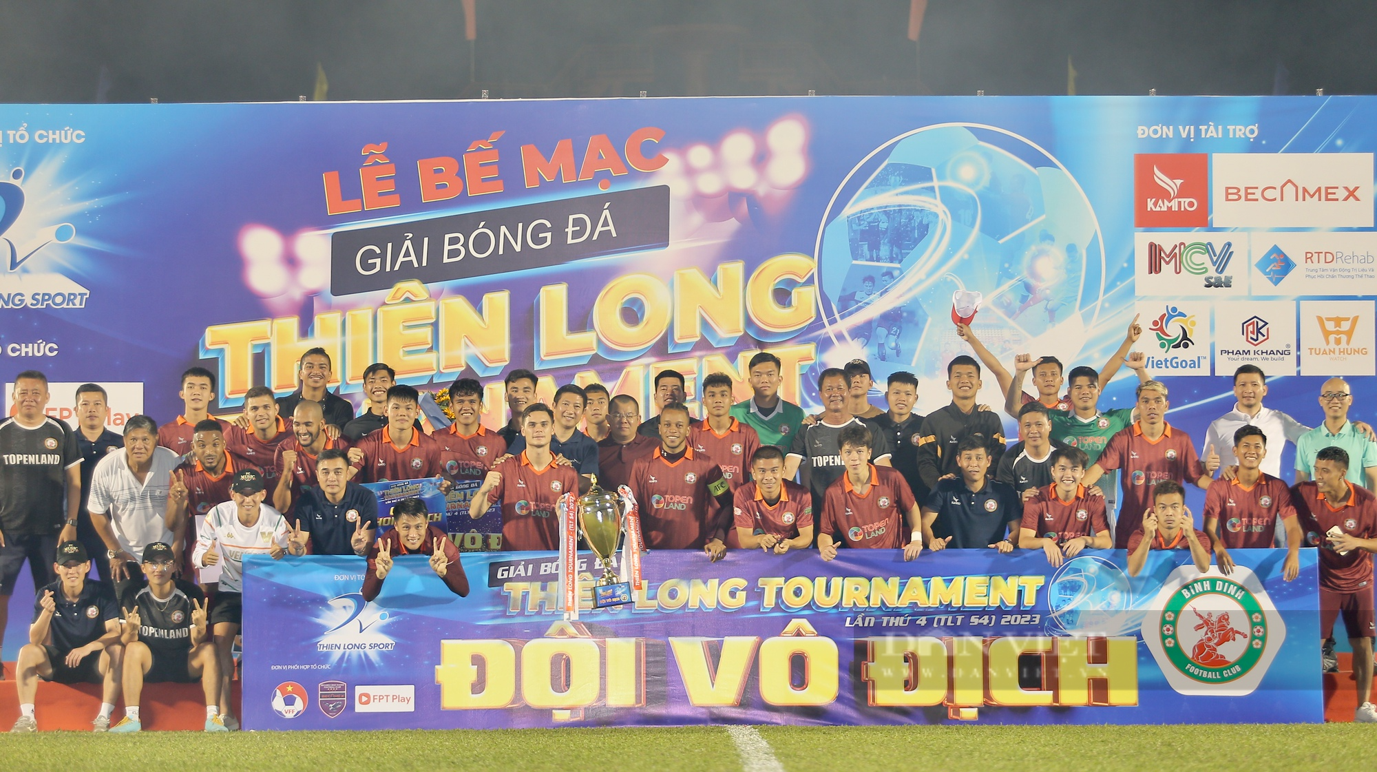 Topenland Bình Định vô địch Thiên Long Tournament 2023  - Ảnh 4.