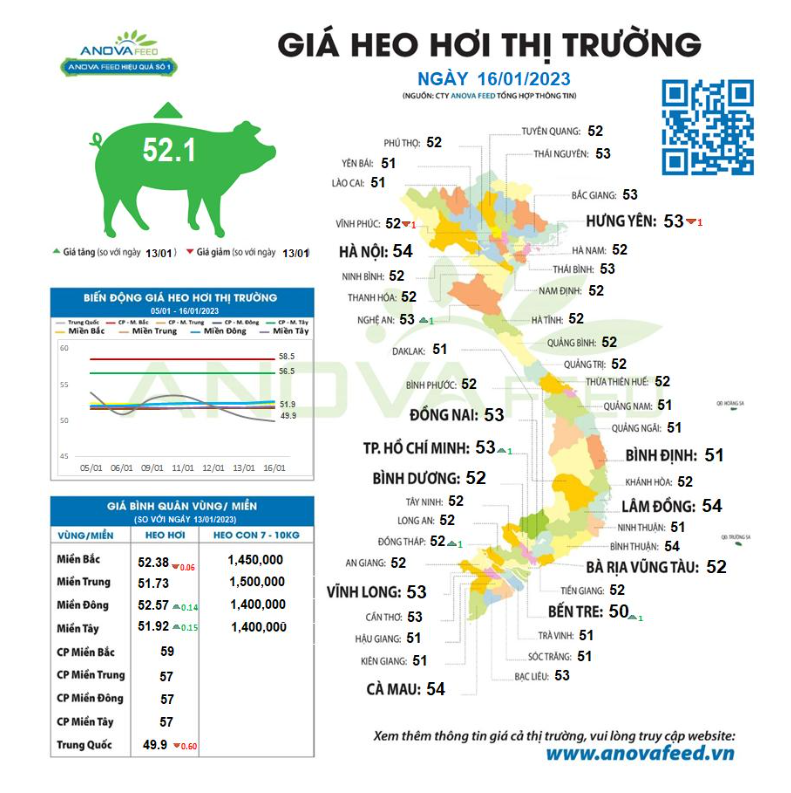 Giá lợn hơi biến động nhẹ nhưng vẫn ở mức thấp, lợn Trung Quốc bất ngờ thấp hơn cả giá lợn nội địa - Ảnh 1.