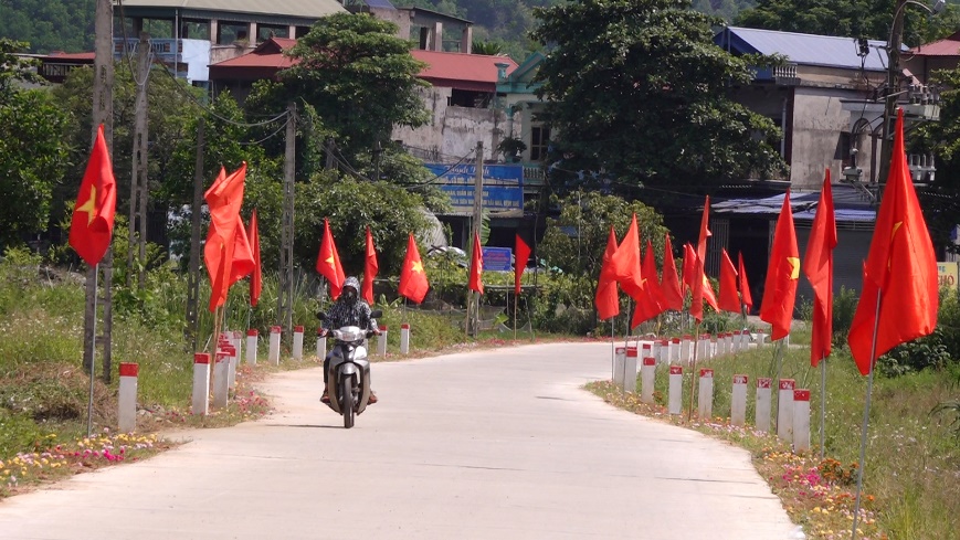 Nông thôn mới Thái Nguyên có những con đường hoa đi qua đã thấy mê lắm rồi - Ảnh 3.