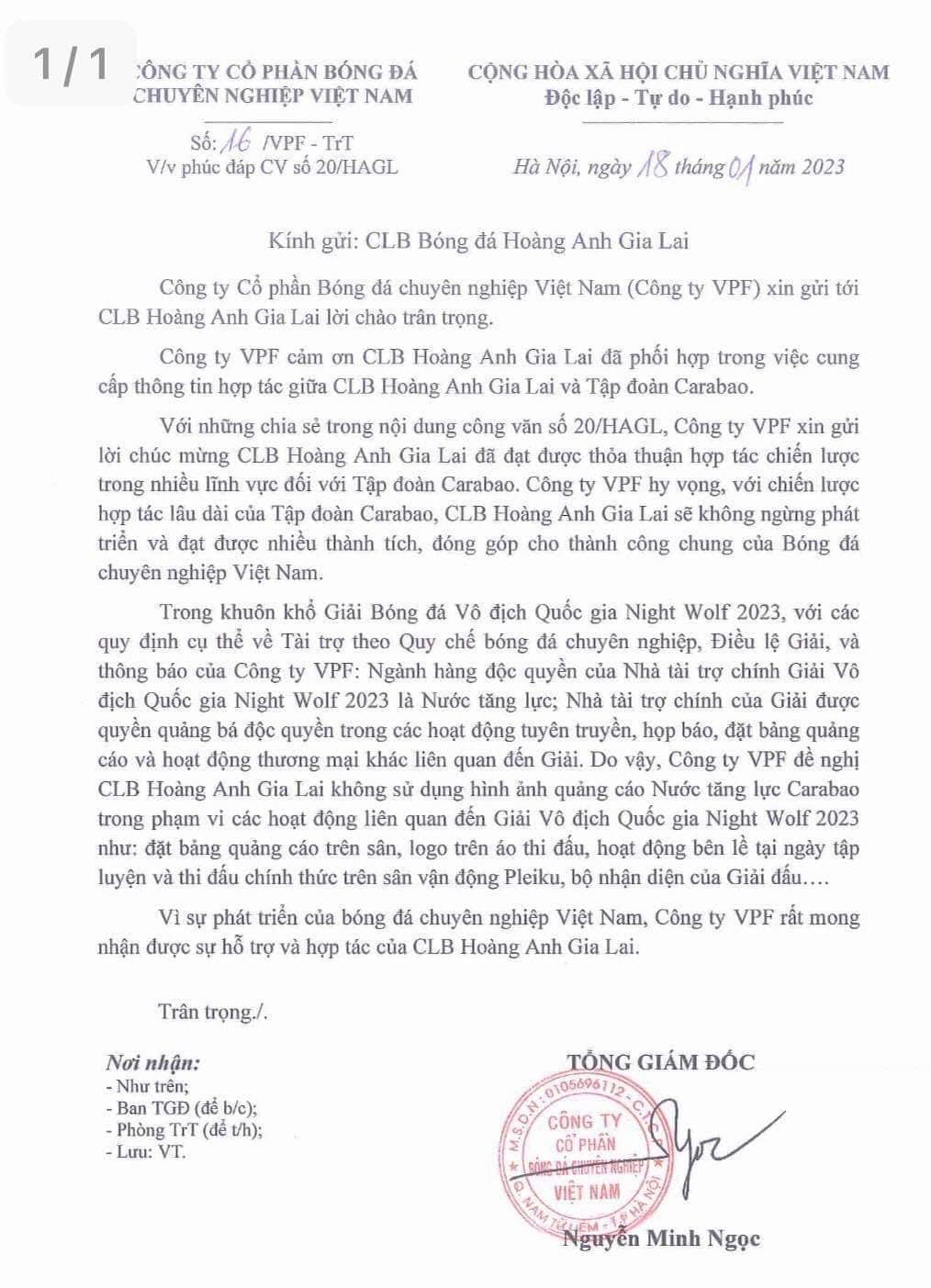 BLV Quang Huy: &quot;Tôi cảm giác VPF sai khi cấm HAGL quảng bá cho nhà tài trợ&quot; - Ảnh 1.