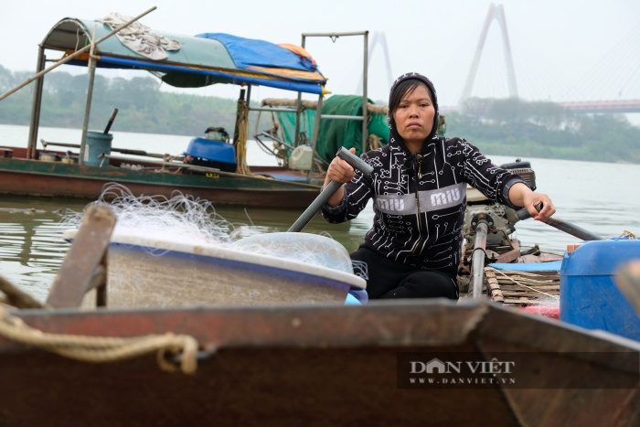 Cuộc sống lênh đênh của những phận người “ăn ngủ” dưới lòng sông Hồng ước mơ một lần ăn Tết trên bờ - Ảnh 5.