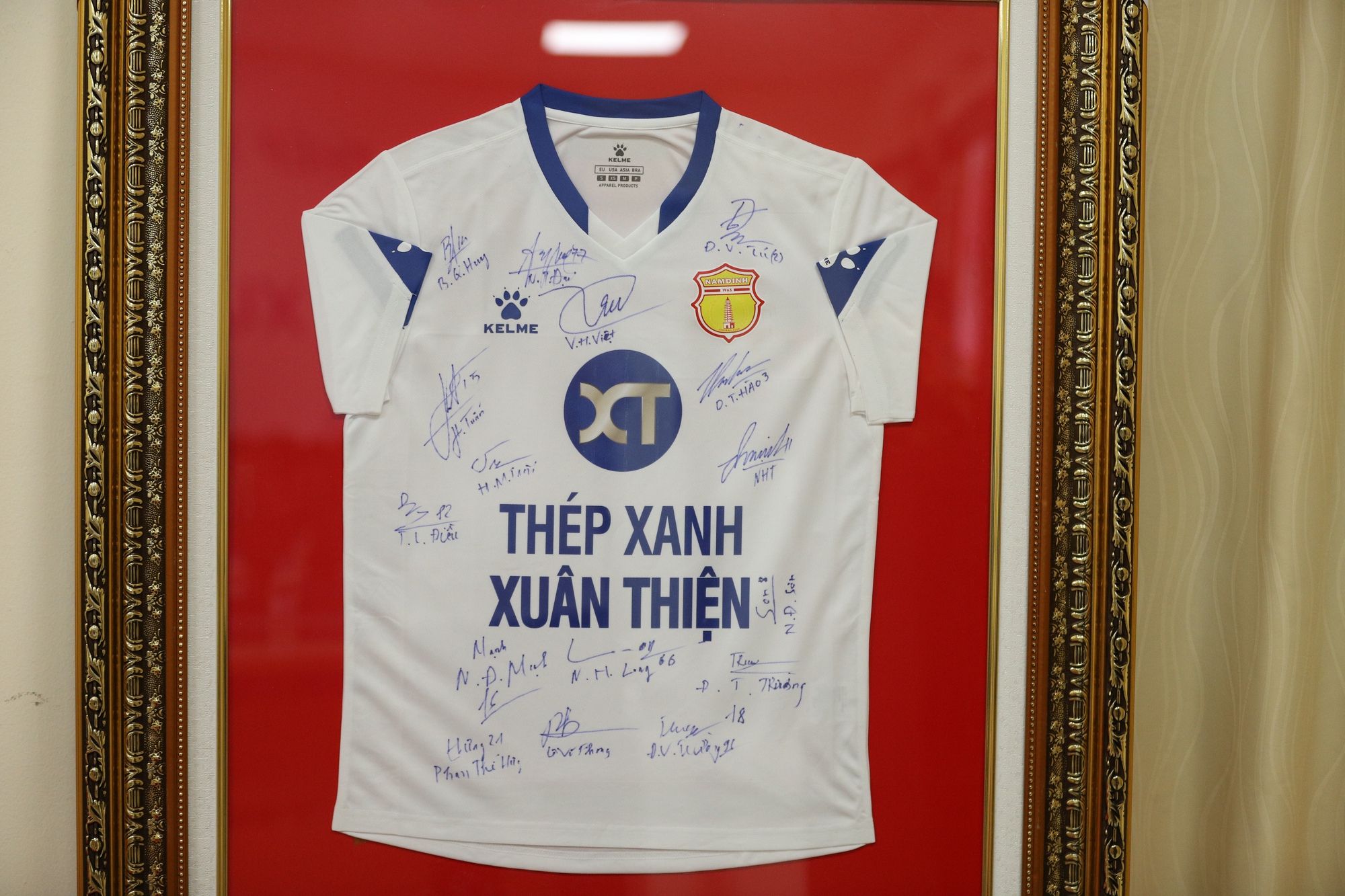 Cầu thủ CLB Nam Định được động viên trước mùa giải 2023 - Ảnh 2.