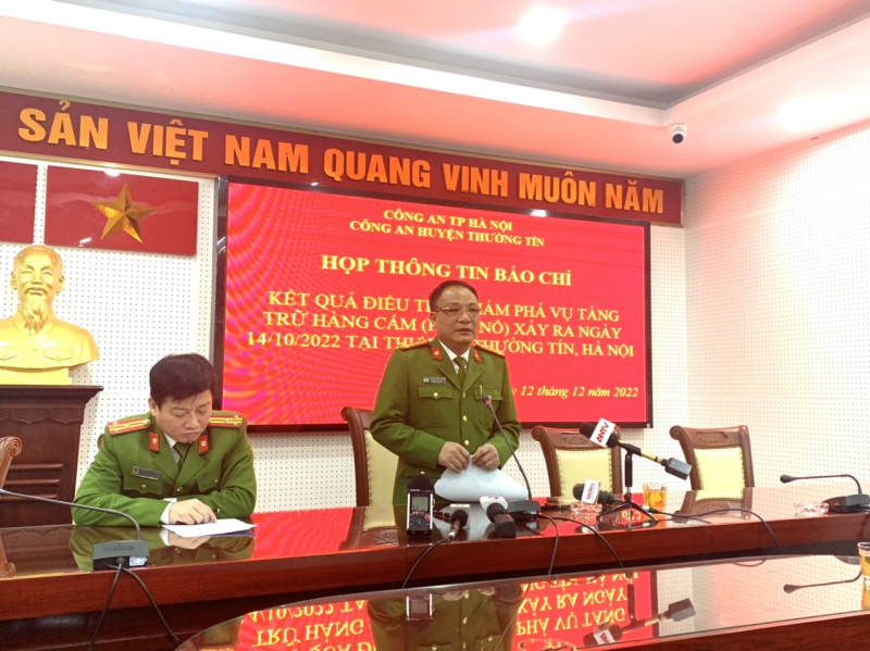  Công an huyện Thường Tín đảm bảo ANTT tết Nguyên Đán Quý Mão 2023 - Ảnh 1.