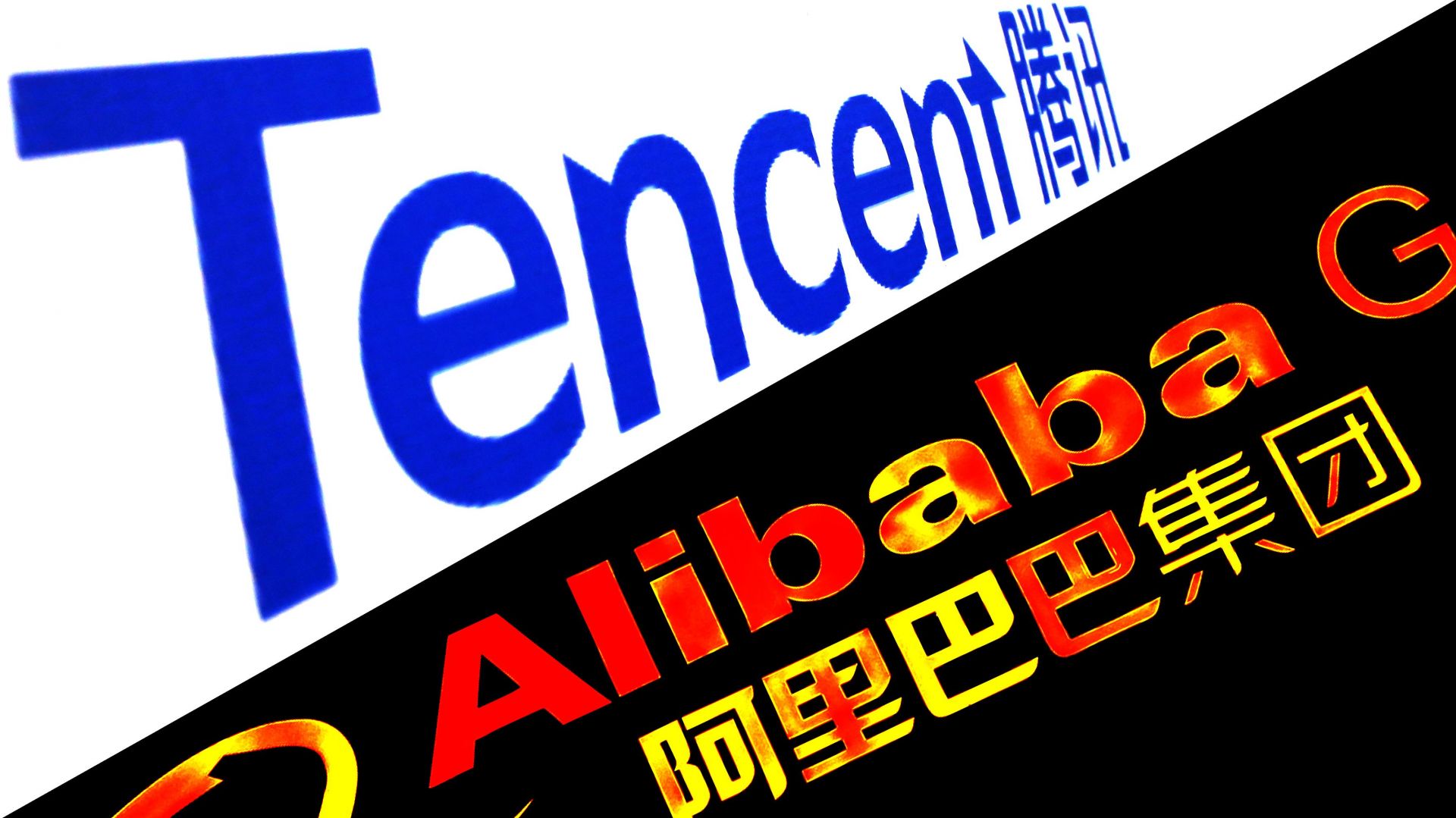 Là hai trong số những mục tiêu nổi bật nhất trong cuộc đàn áp công nghệ của Bắc Kinh, Tencent Holdings và Alibaba Group Holding nằm trong số những công ty phấn khích nhất với hy vọng nới lỏng. Cổ phiếu của cả hai công ty gần đây đã đạt mức cao nhất trong sáu tháng qua. Ảnh: @AFP.