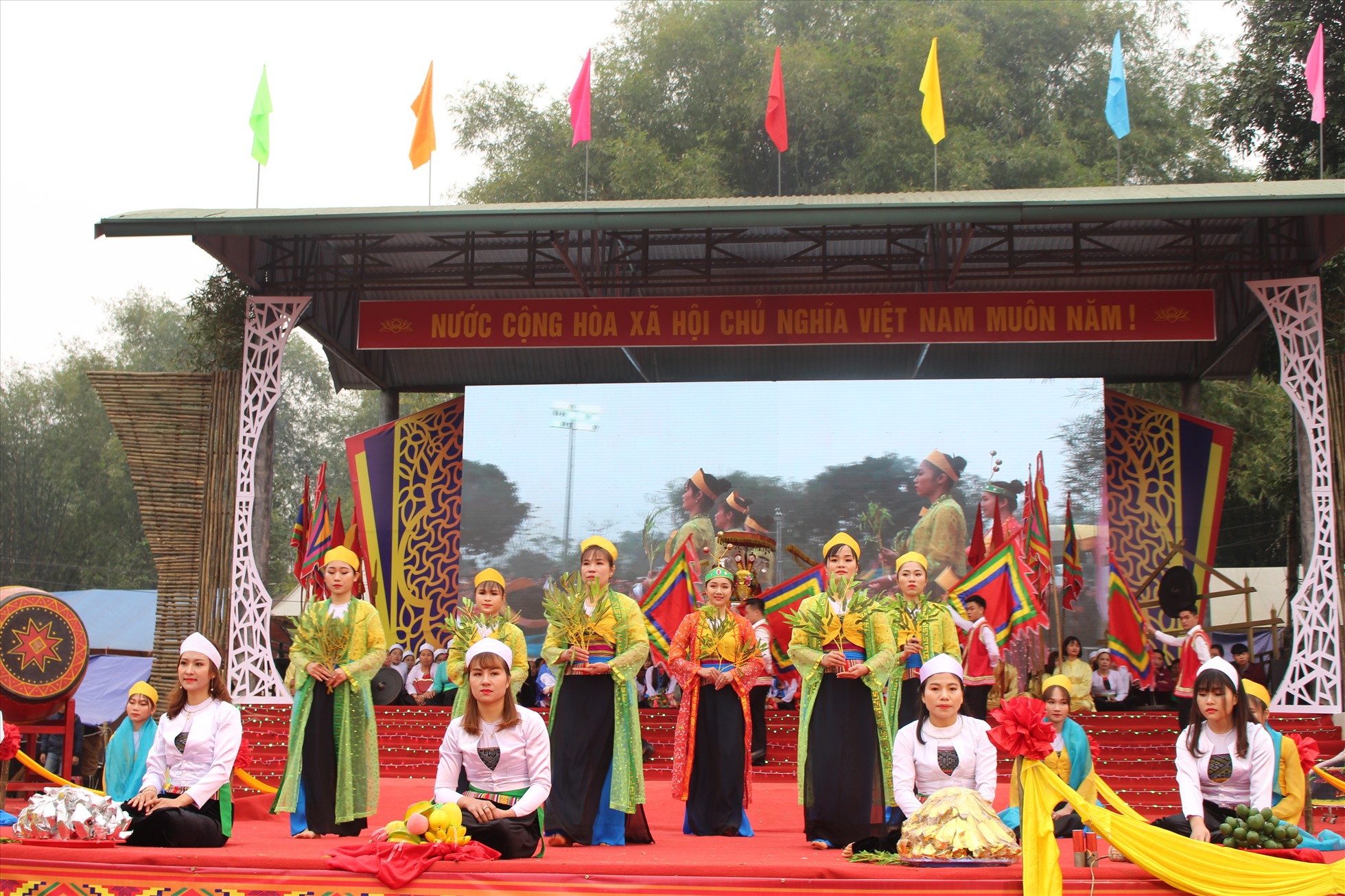 Chuẩn bị diễn ra Lễ hội Khai hạ dân tộc Mường ở Hòa Bình  - Ảnh 1.