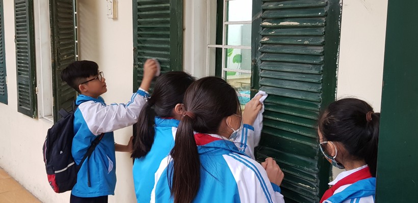 Trường học Hà Nội sẵn sàng mở cửa khai xuân sau kỳ nghỉ Tết - Ảnh 3.