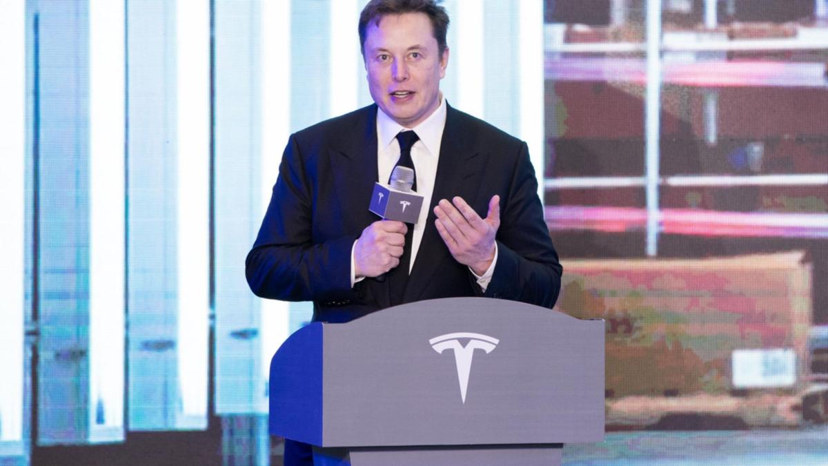 Elon Musk nói rằng các nhà sản xuất ô tô Trung Quốc có thể sẽ là đối thủ cạnh tranh gần nhất với Tesla, đồng thời nhấn mạnh rằng công ty hiện đang &quot;chiến thắng ở Trung Quốc&quot;. Ảnh: @AFP.