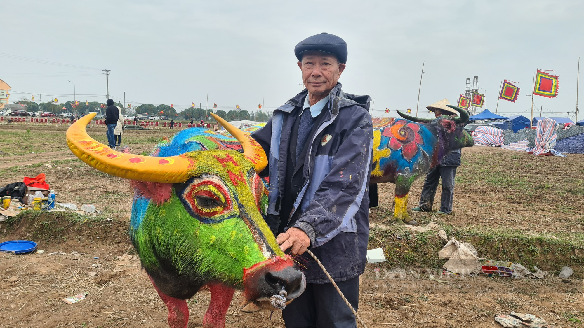 Lão nông hơn 10 năm tham gia Lễ hội Tịch điền bật mí cách chăm sóc trâu &quot;có 1 không 2&quot; - Ảnh 5.