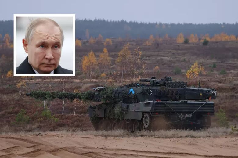 Kho dự trữ xe tăng của Nga gặp trở ngại lớn khi Abrams, Leopard tiến về phía Đông - Ảnh 1.