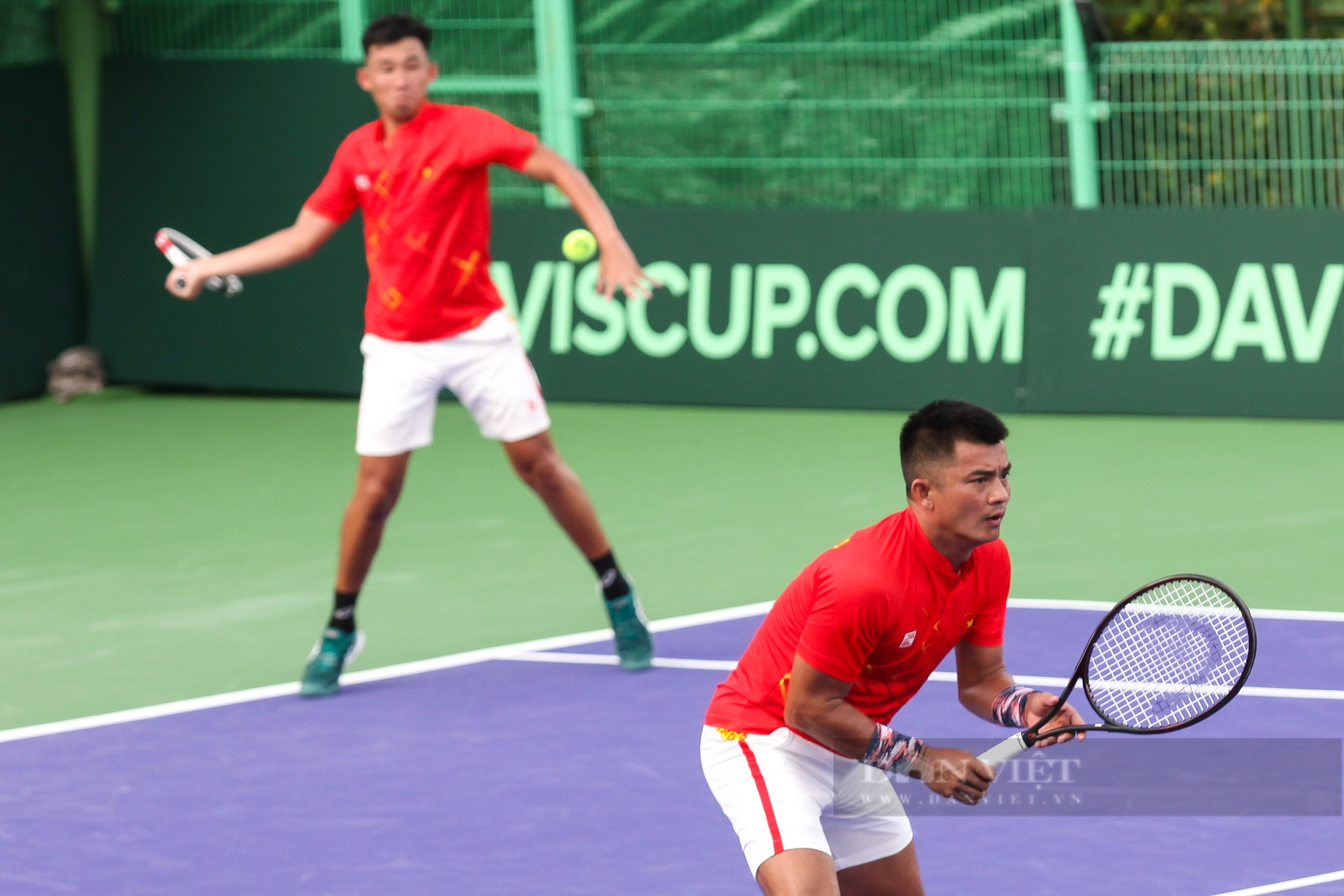 Quần vợt Việt Nam quyết tâm đánh bại Indonesia tại Vòng Play-off Davis Cup nhóm II - Ảnh 2.