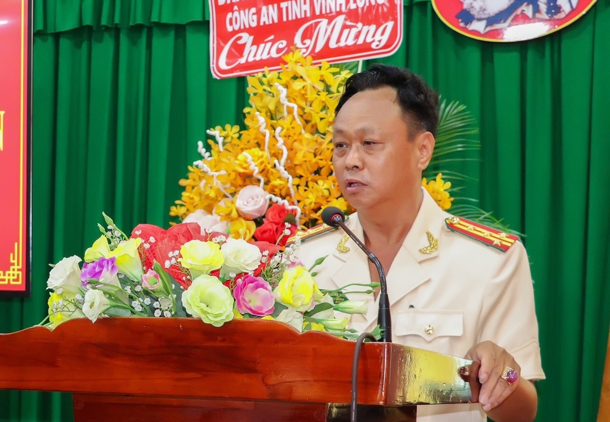 Chân dung Phó Cục trưởng mới được bổ nhiệm Phó Giám đốc Công an tỉnh Vĩnh Long - Ảnh 2.
