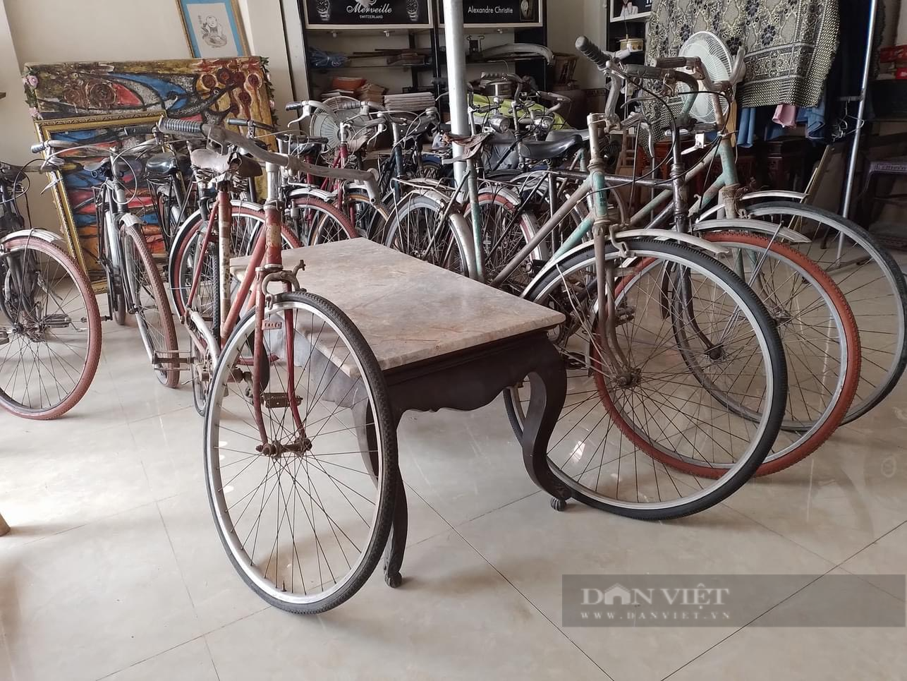 Ngắm dàn xe đạp cổ “có 1 không 2” ở xứ Thanh - Ảnh 7.