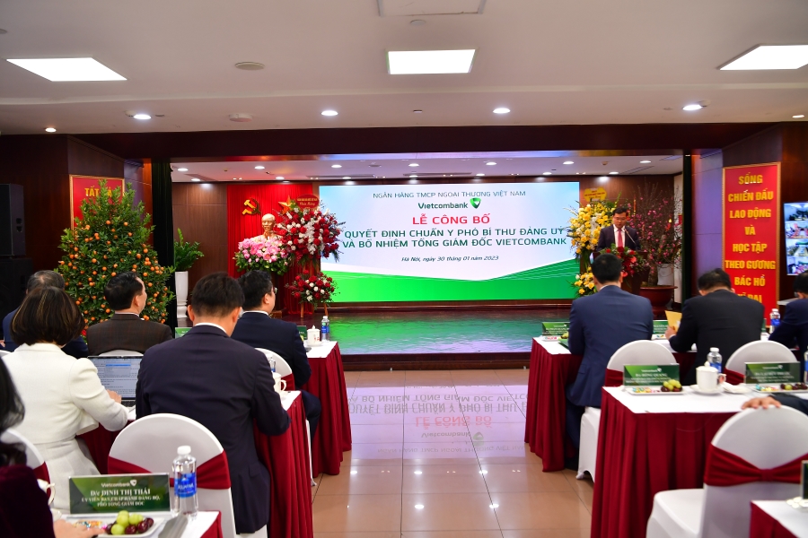 Vietcombank bổ nhiệm tân Tổng Giám đốc Nguyễn Thanh Tùng - Ảnh 1.
