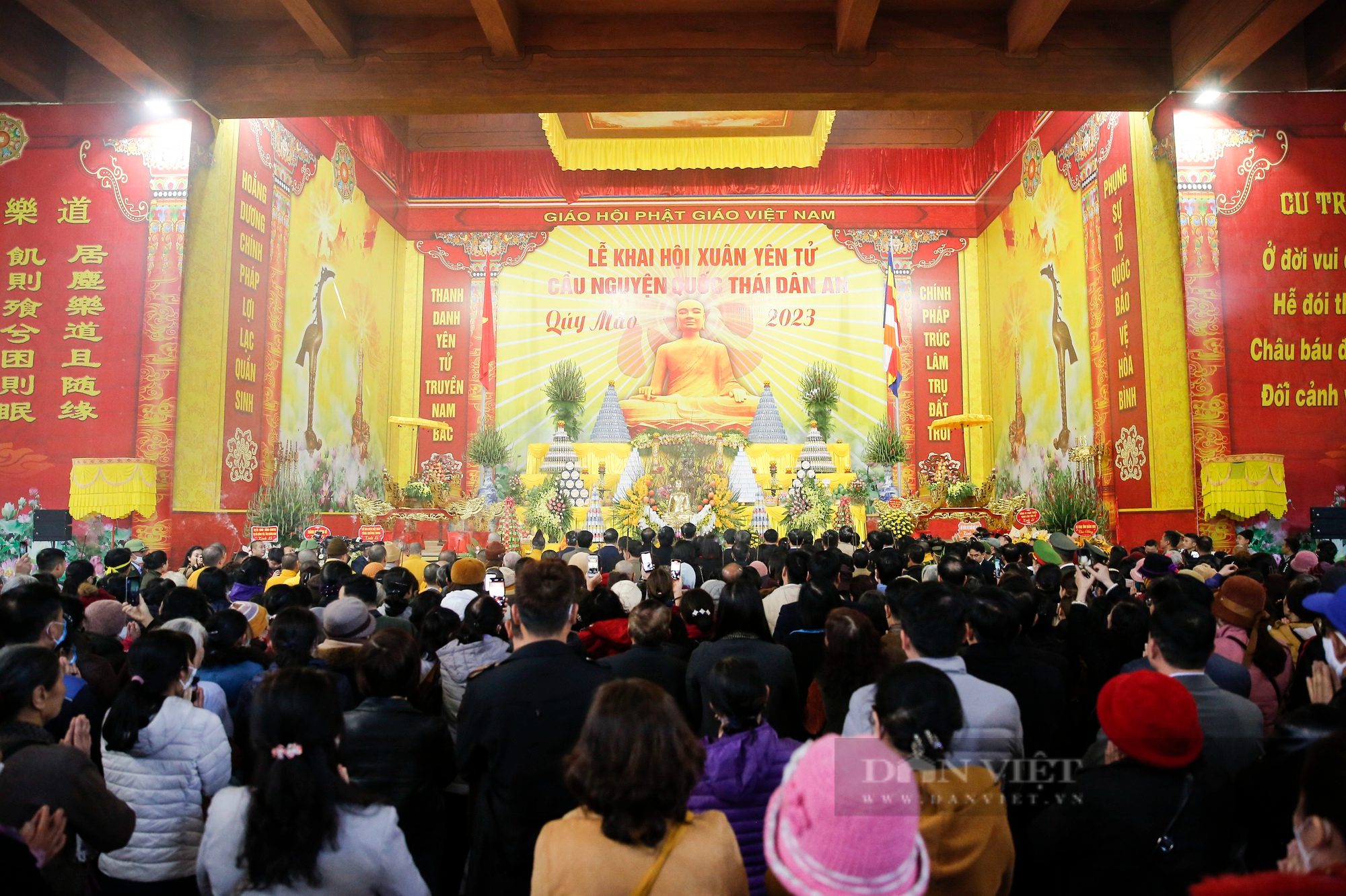 Đặc sắc các nghi lễ khai hội xuân Yên Tử năm 2023  - Ảnh 9.