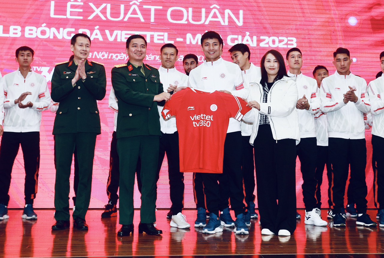 Viettel FC xuất quân, quyết tranh ngôi vô địch năm 2023 - Ảnh 3.