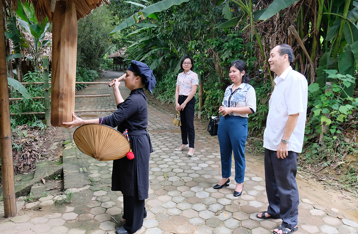 Toàn cảnh làng nhà sàn Việt nằm trong top tốt nhất thế giới ở Thái Nguyên - Ảnh 1.