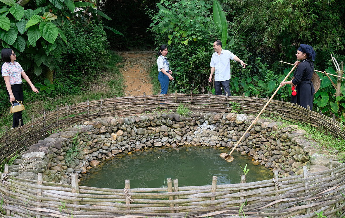 Toàn cảnh làng nhà sàn Việt nằm trong top tốt nhất thế giới ở Thái Nguyên - Ảnh 2.