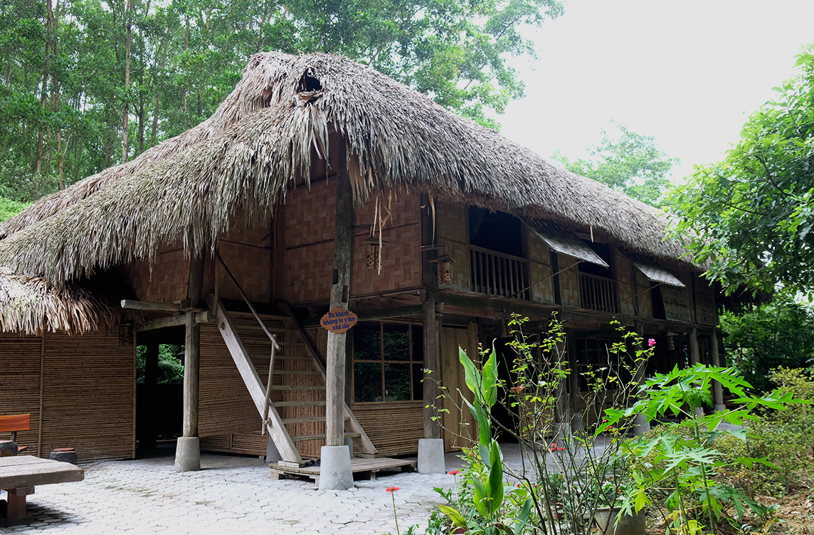Toàn cảnh làng nhà sàn Việt nằm trong top tốt nhất thế giới ở Thái Nguyên - Ảnh 4.