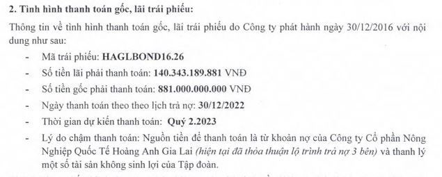 Hoàng Anh Gia Lai (HAG) báo lãi nghìn tỷ, khẳng định trái phiếu đủ tài sản đảm bảo - Ảnh 1.