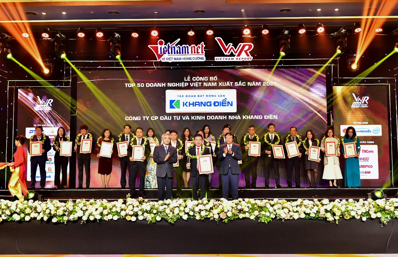 Tập đoàn Khang Điền (KDH) lần thứ 4 liên tiếp đạt Top 50 Doanh nghiệp Việt Nam xuất sắc - Ảnh 1.