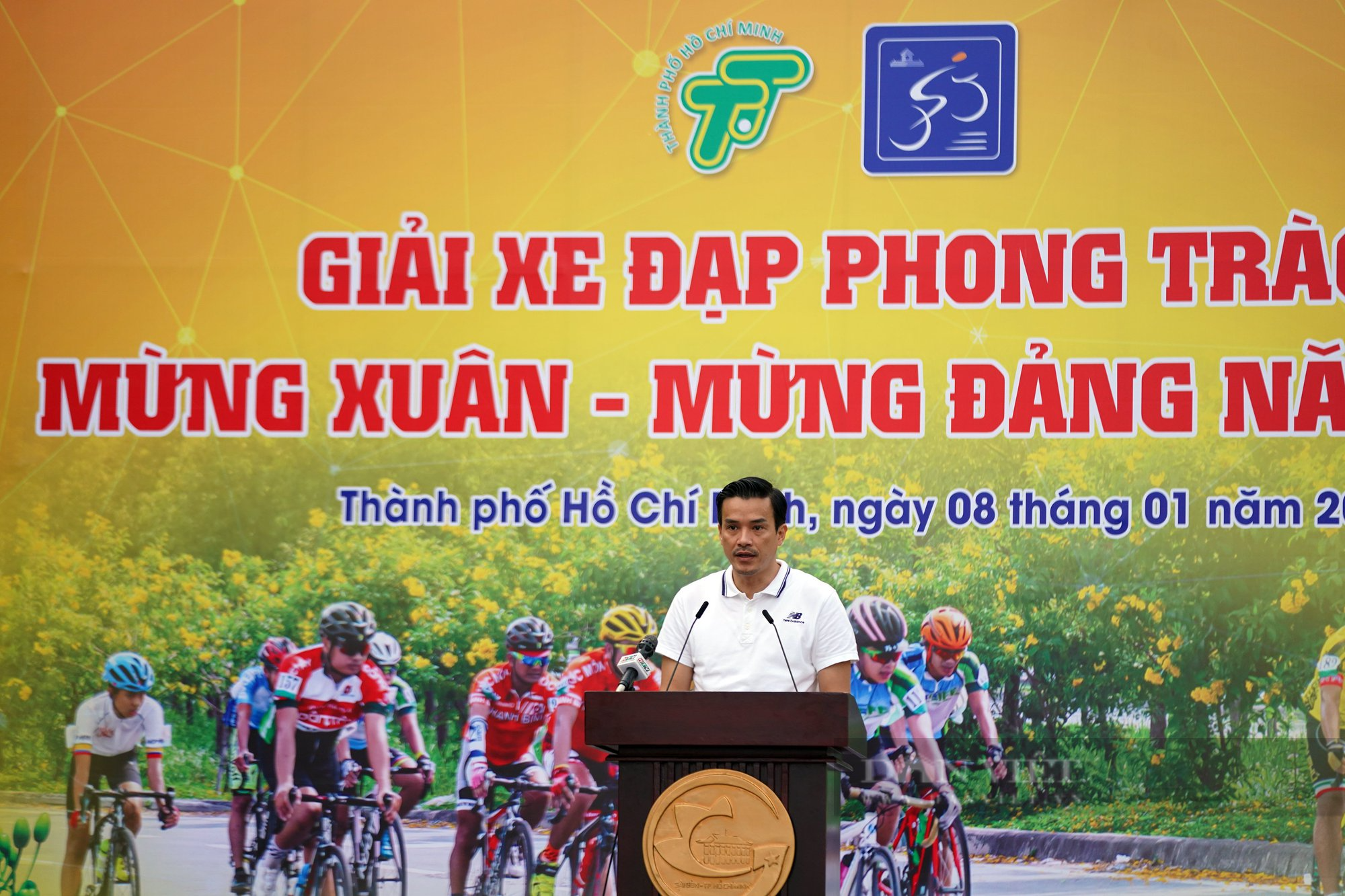 Tưng bừng Giải xe đạp mừng Xuân tại TP.HCM - Ảnh 1.