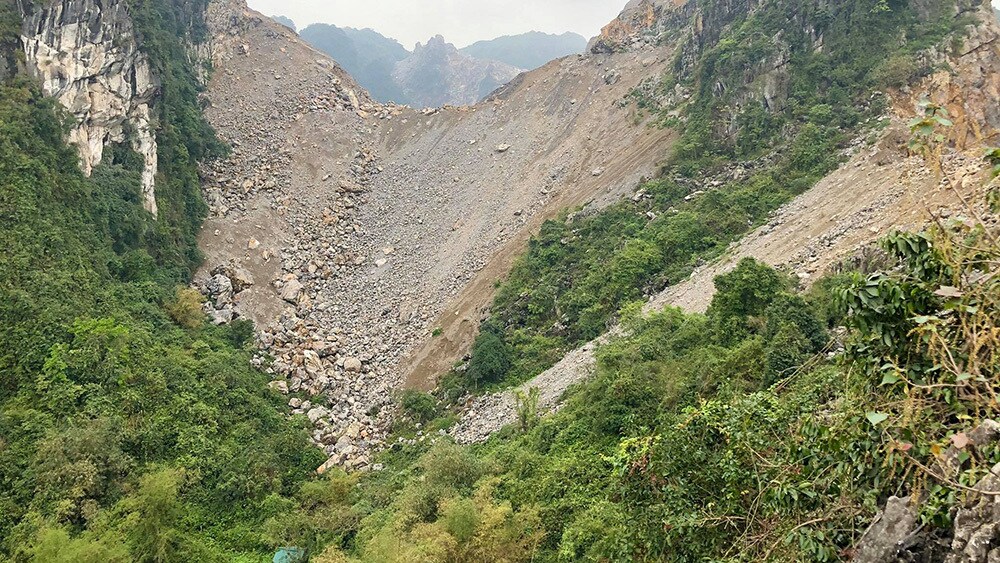 Thanh tra Chính phủ tiến hành thanh tra việc khai thác đá tại Ninh Bình - Ảnh 1.