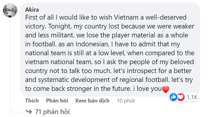 Thua ĐT Việt Nam 0-2, CĐV Indonesia thừa nhận sự thật cay đắng - Ảnh 2.