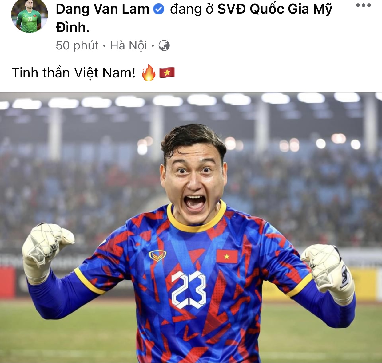 ĐT Việt Nam ăn mừng tưng bừng trên MXH sau chiến thắng trước ĐT ...