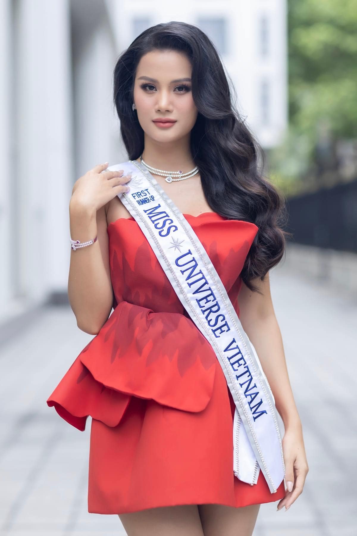 Hương Ly Á hậu 1 Miss Universe Vietnam 2023: Phá “lời nguyền Top 5” vẫn gây tiếc nuối vì &quot;giấc mơ Hoàn vũ&quot; dang dở - Ảnh 1.