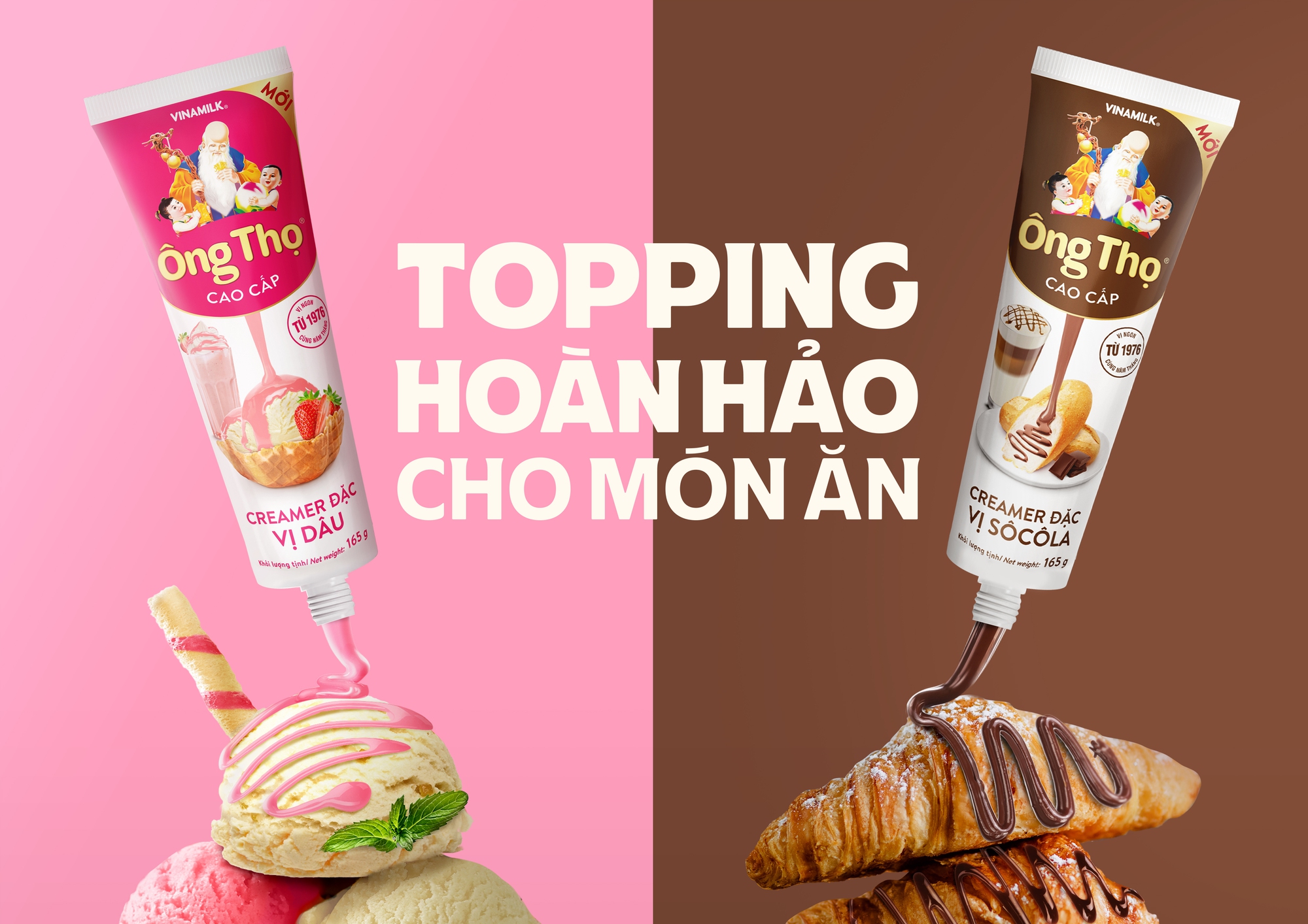 Ông Thọ khuấy đảo mạng xã hội khi ra mắt dòng sản phẩm topping từ sữa chinh phục Gen Z - Ảnh 1.