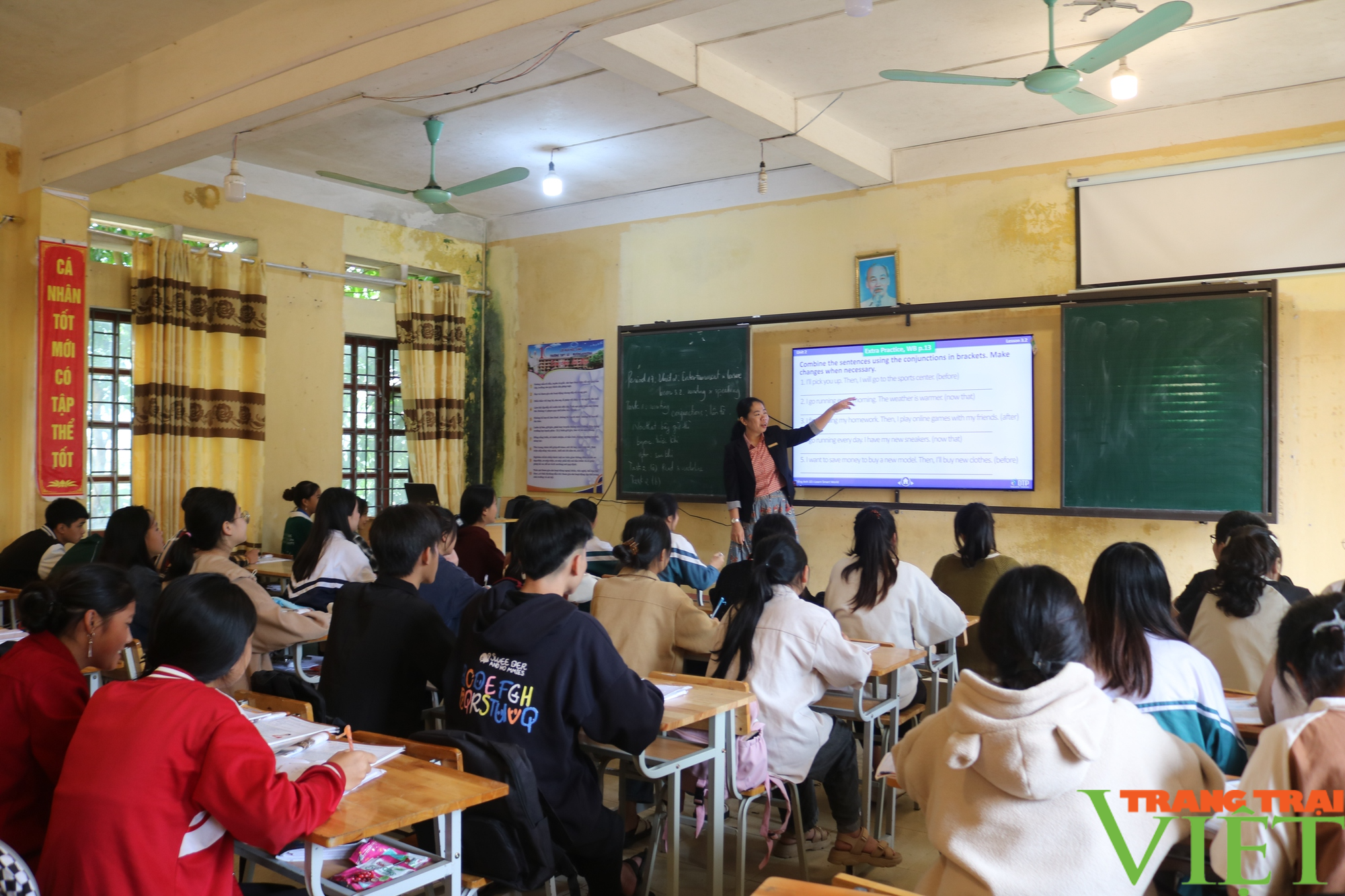 Trường THPT số 1 Mường Khương (Lào Cai) nâng cao chất lượng giáo dục - Ảnh 1.