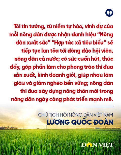 Nông dân Việt Nam xuất sắc, Hợp tác xã tiêu biểu dẫn dắt phong trào thi đua yêu nước trong nông nghiệp, nông thôn - Ảnh 13.