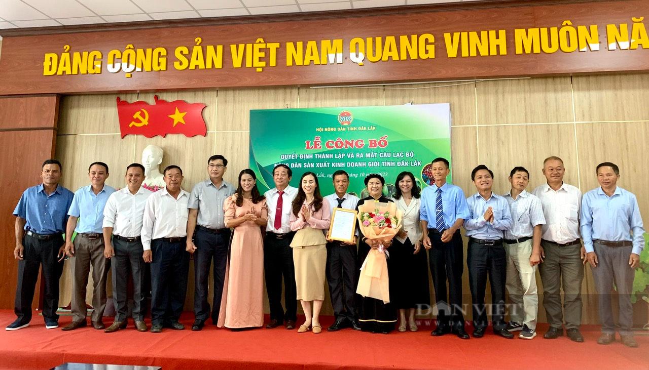 Ra mắt Câu lạc bộ &quot;Nông dân sản xuất, kinh doanh giỏi&quot; đầu tiên của tỉnh Đắk Lắk - Ảnh 1.
