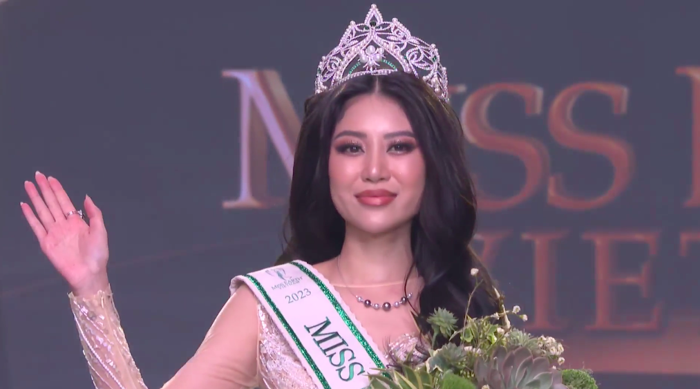 Đỗ Thị Lan Anh đăng quang Miss Earth Vietnam 2023 - Ảnh 1.
